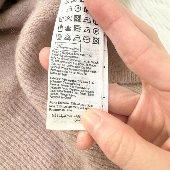 All Saints Women's Sweater in Taupe - Picture 8 of 8